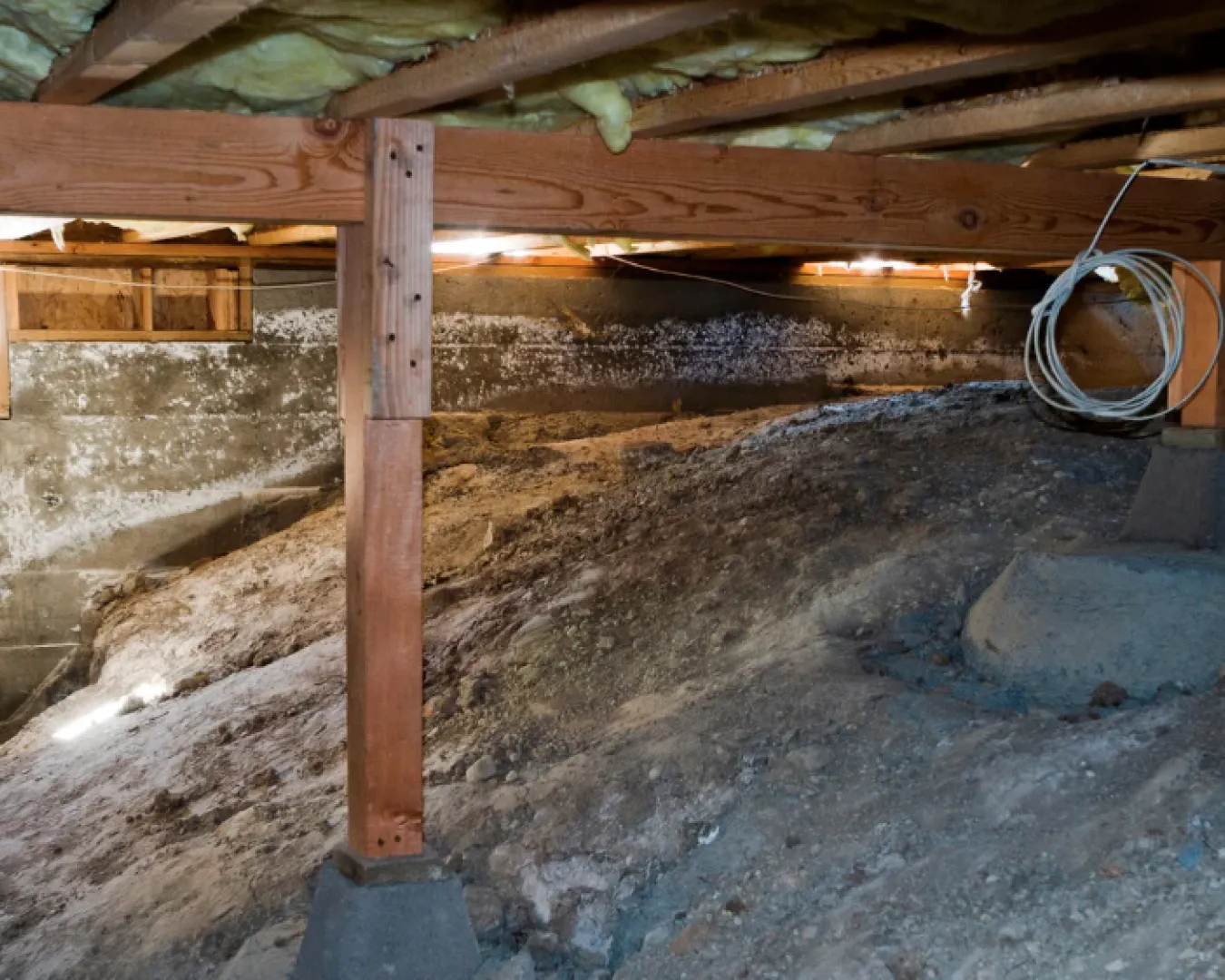crawl space odors